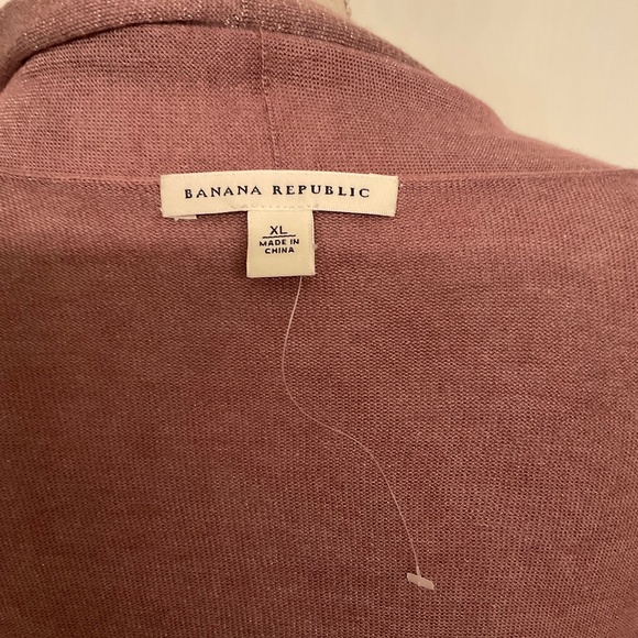 Banana Republic Modal Cardigan Long Sleeves size XL - Picture 5 of 6